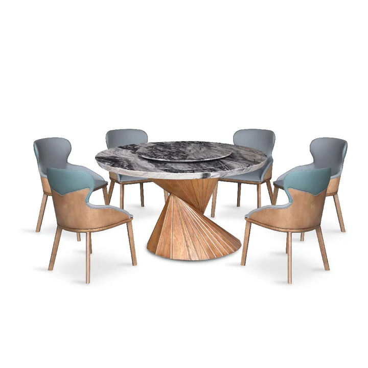 BREMEN II Marble Dining Set